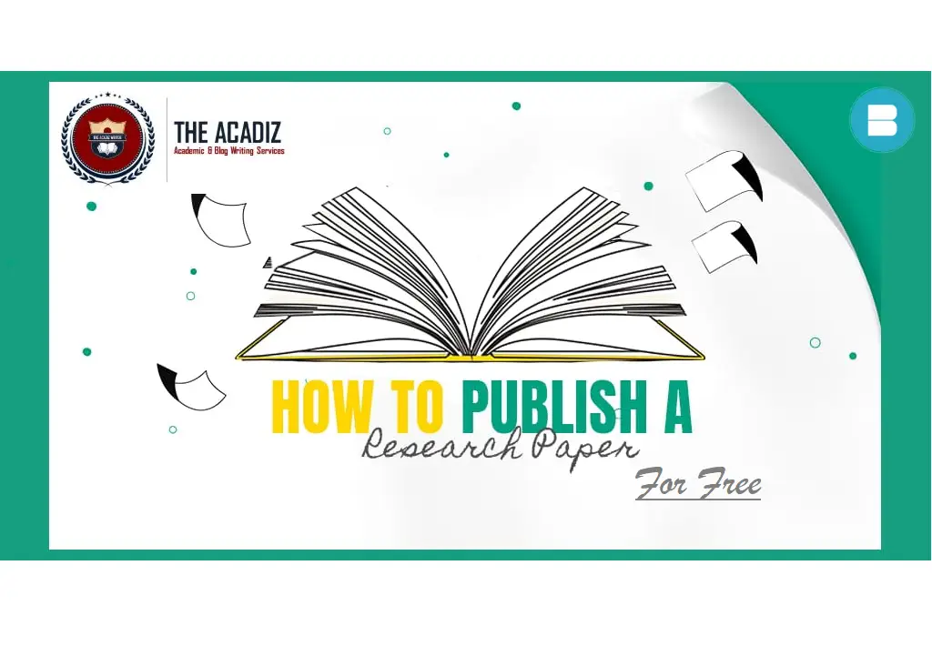 How to Publish Your Research for Free
